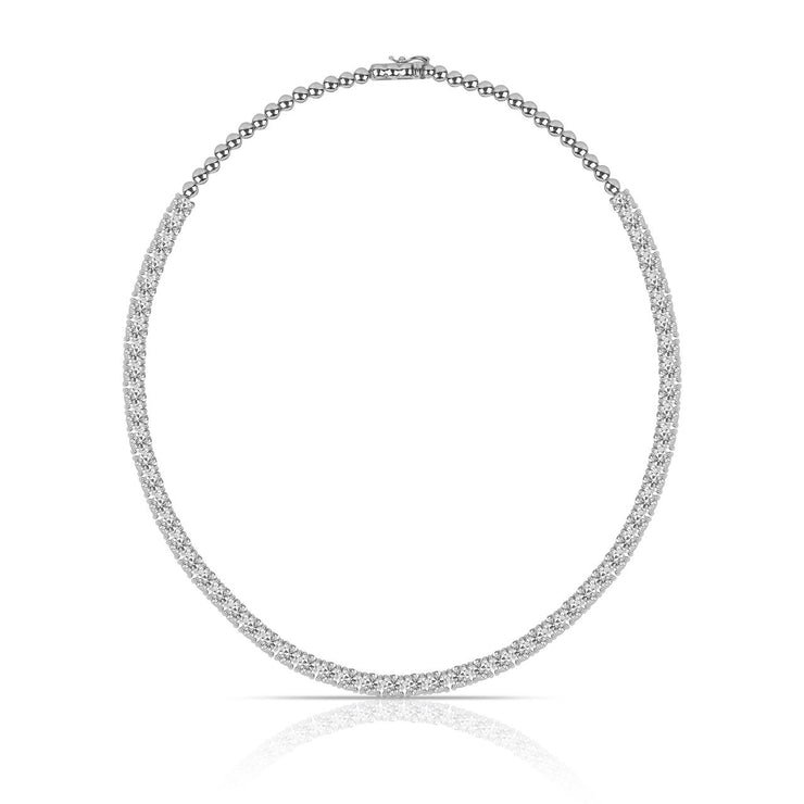 15 Pointer Diamond Tennis Necklace